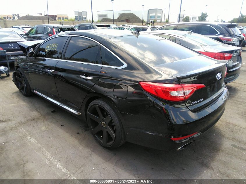 2015 HYUNDAI SONATA 2.4L LIMITED - 5NPE34AFXFH053291