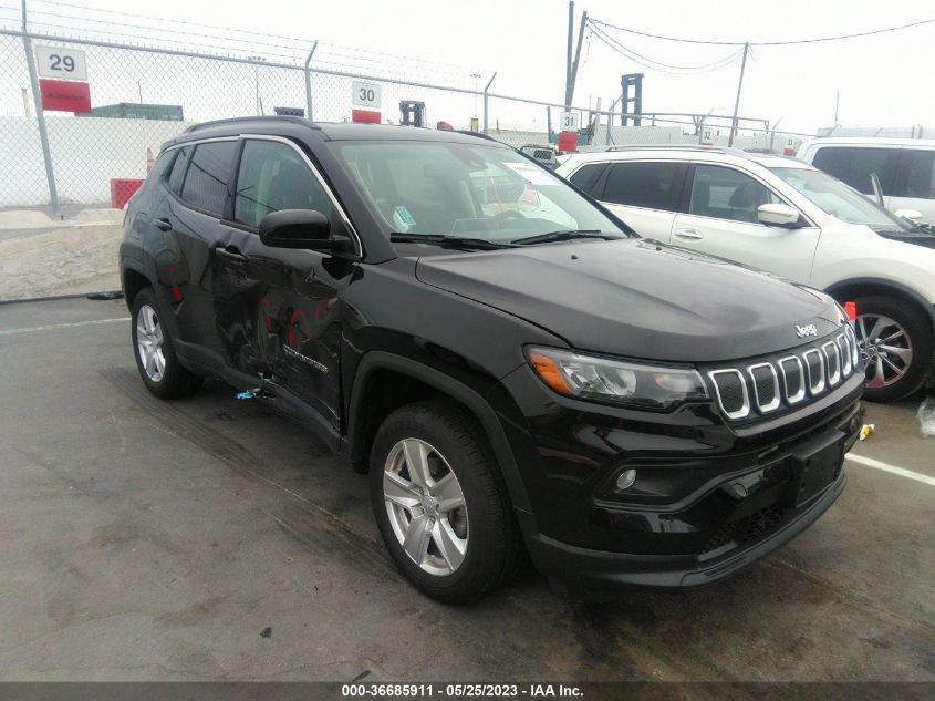 2022 JEEP COMPASS LATITUDE - 3C4NJDBB9NT119913