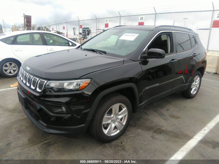 2022 JEEP COMPASS LATITUDE - 3C4NJDBB9NT119913