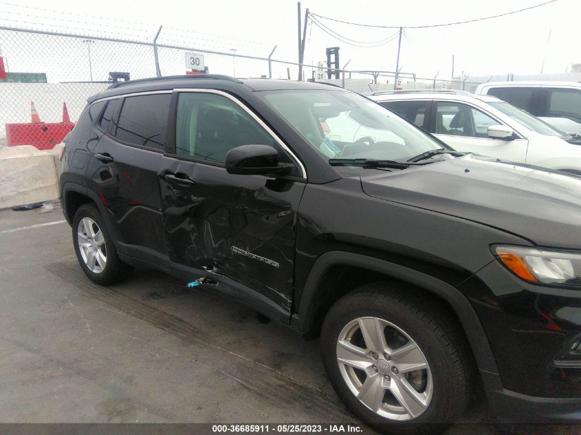 2022 JEEP COMPASS LATITUDE - 3C4NJDBB9NT119913