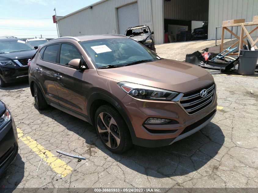 2017 HYUNDAI TUCSON LIMITED - KM8J33A27HU355129