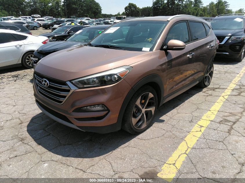 2017 HYUNDAI TUCSON LIMITED - KM8J33A27HU355129