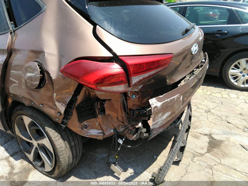 2017 HYUNDAI TUCSON LIMITED - KM8J33A27HU355129