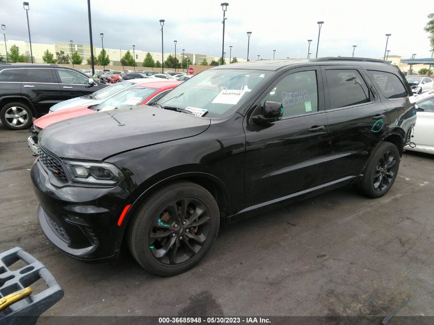 2021 DODGE DURANGO GT PLUS - 1C4RDHDG6MC641188