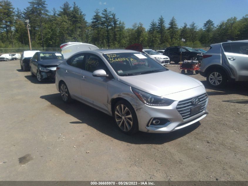 2019 HYUNDAI ACCENT LIMITED - 3KPC34A39KE059580
