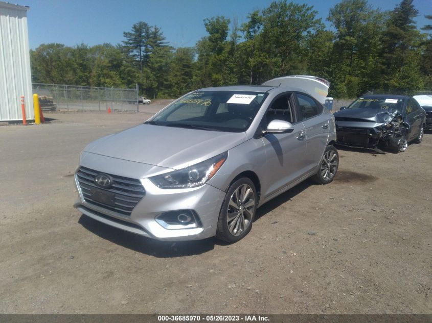 2019 HYUNDAI ACCENT LIMITED - 3KPC34A39KE059580
