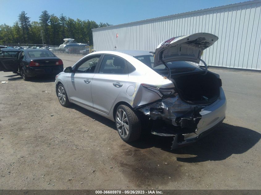2019 HYUNDAI ACCENT LIMITED - 3KPC34A39KE059580