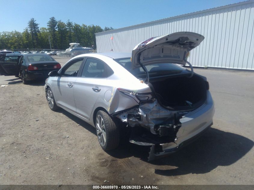 2019 HYUNDAI ACCENT LIMITED - 3KPC34A39KE059580