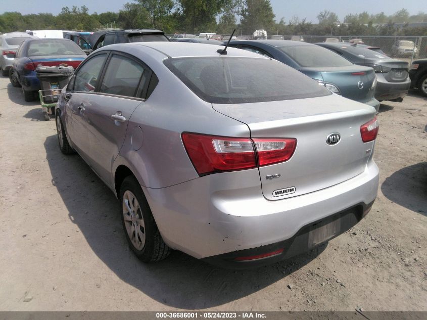 2014 KIA RIO LX - KNADM4A38E6375738