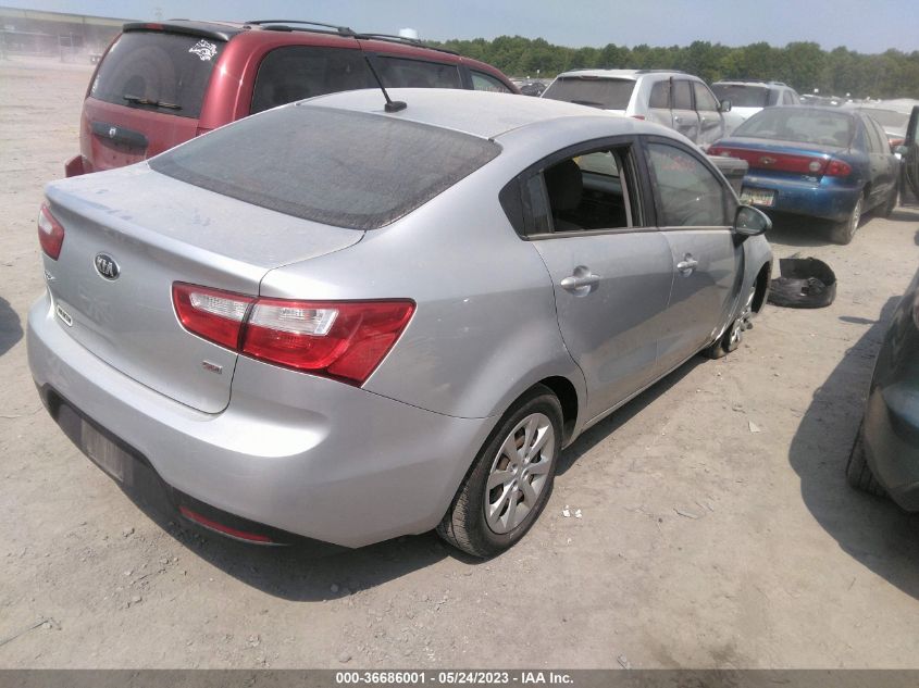 2014 KIA RIO LX - KNADM4A38E6375738
