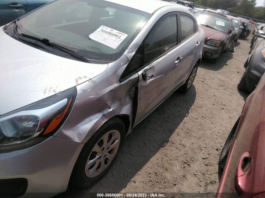 2014 KIA RIO LX - KNADM4A38E6375738
