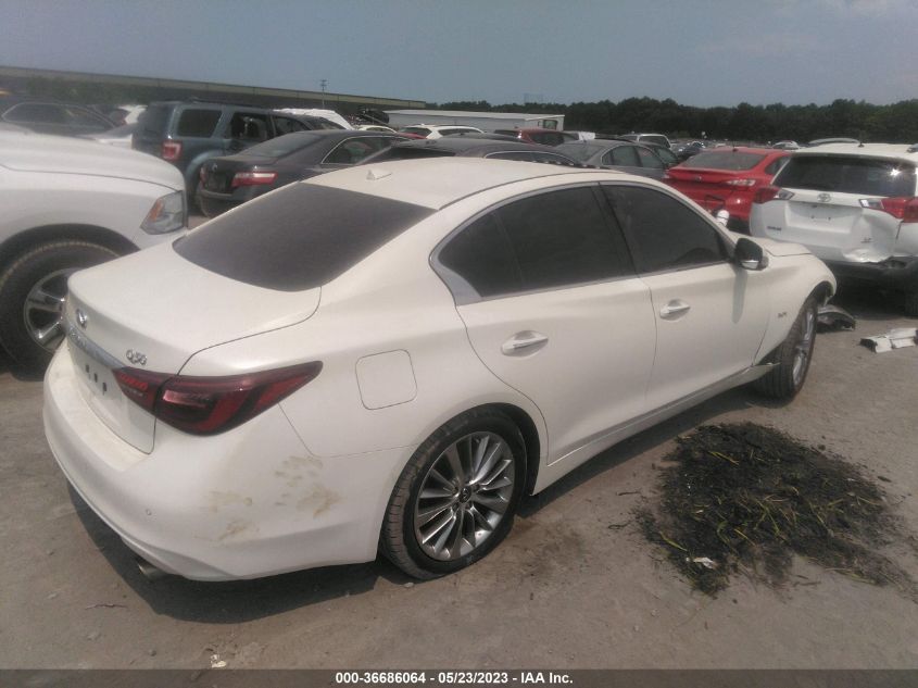 2019 INFINITI Q50 3.0T LUXE - JN1EV7ARXKM590445