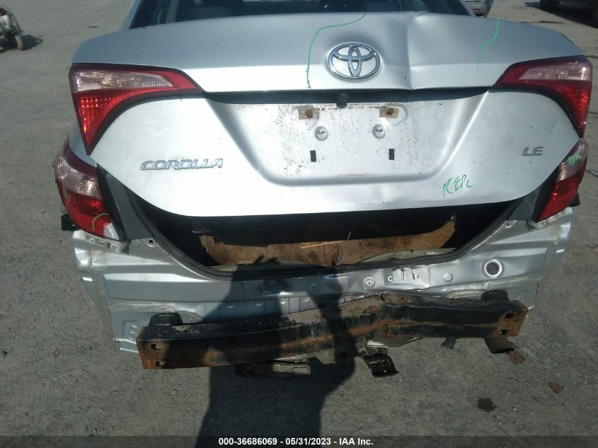 2018 TOYOTA COROLLA L/LE/XLE/SE/XSE - 5YFBURHE2JP799837