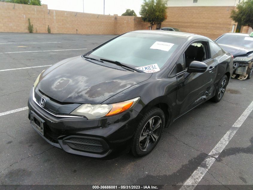 2014 HONDA CIVIC COUPE EX - 2HGFG3B8XEH504943