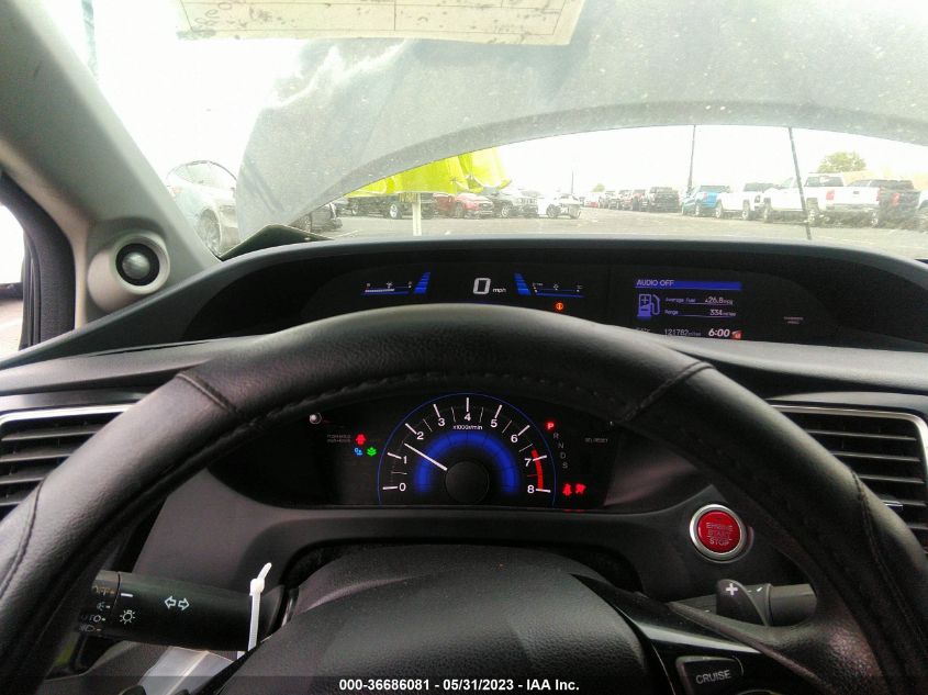 2014 HONDA CIVIC COUPE EX - 2HGFG3B8XEH504943