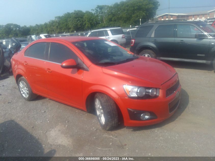 2013 CHEVROLET SONIC LT - 1G1JC5SH5D4197945