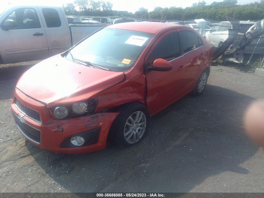 2013 CHEVROLET SONIC LT - 1G1JC5SH5D4197945
