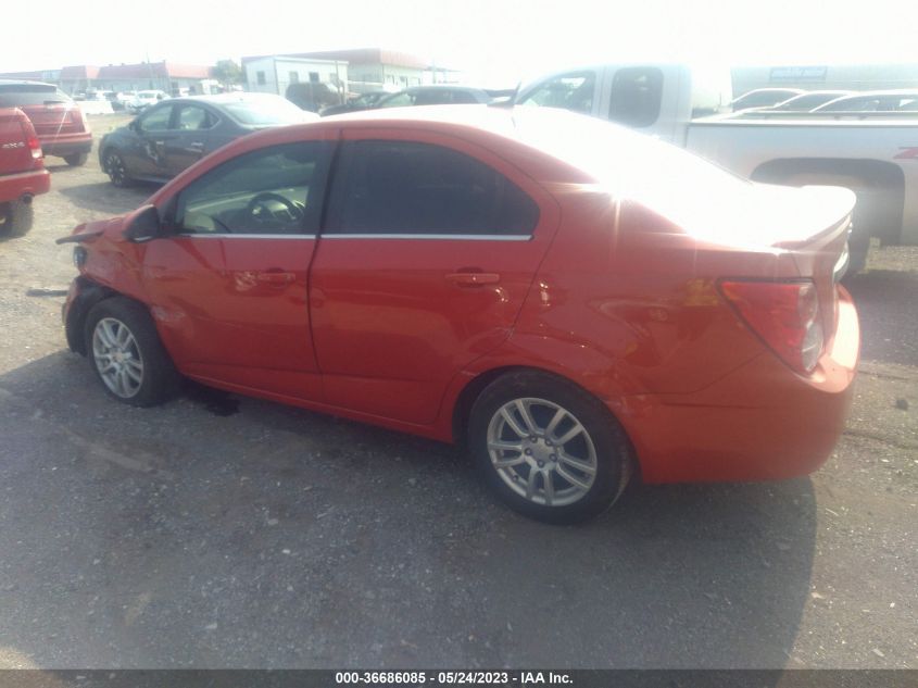 2013 CHEVROLET SONIC LT - 1G1JC5SH5D4197945
