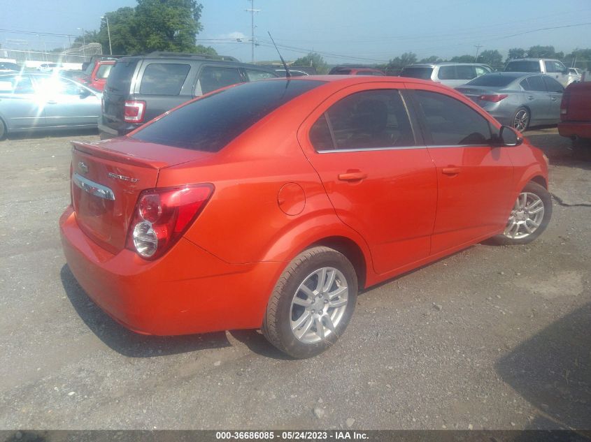 2013 CHEVROLET SONIC LT - 1G1JC5SH5D4197945