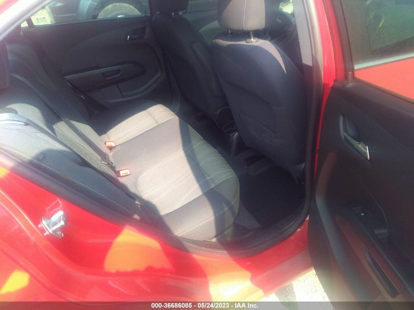 2013 CHEVROLET SONIC LT - 1G1JC5SH5D4197945