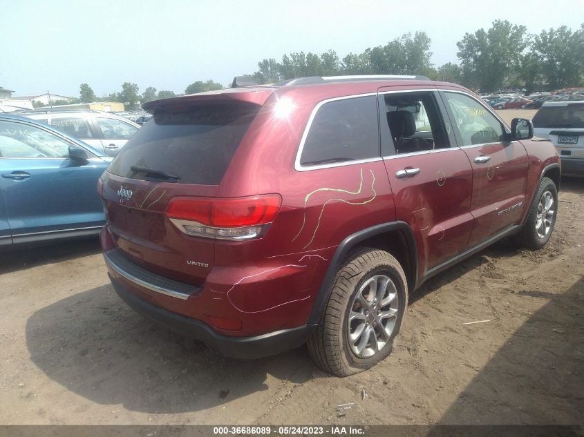 2015 JEEP GRAND CHEROKEE LIMITED - 1C4RJFBG8FC124364