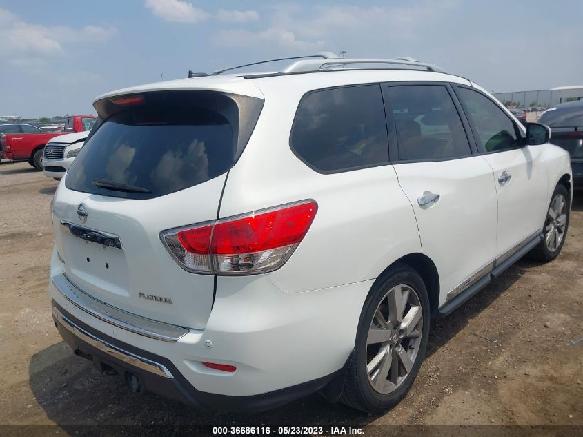 2014 NISSAN PATHFINDER PLATINUM - 5N1AR2MN9EC627213