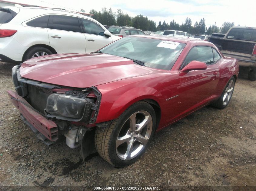 2013 CHEVROLET CAMARO LT - 2G1FC1E36D9127608