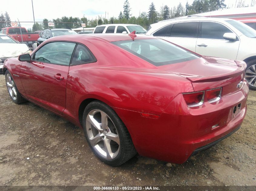 2013 CHEVROLET CAMARO LT - 2G1FC1E36D9127608