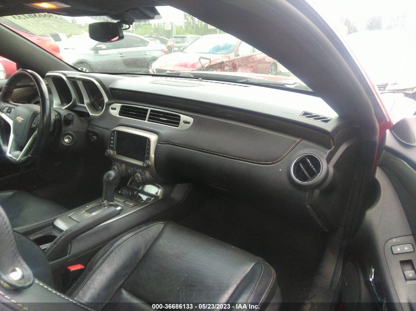 2013 CHEVROLET CAMARO LT - 2G1FC1E36D9127608