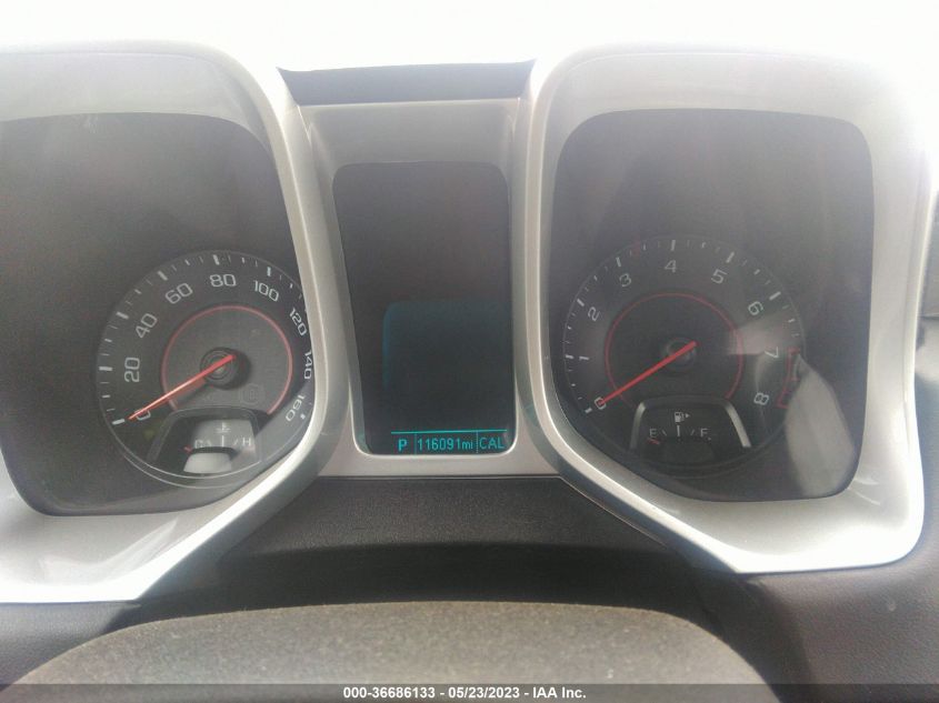 2013 CHEVROLET CAMARO LT - 2G1FC1E36D9127608