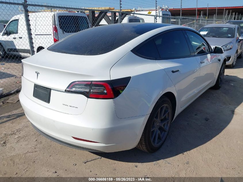 2022 TESLA MODEL 3 LONG RANGE - 5YJ3E1EB6NF335478