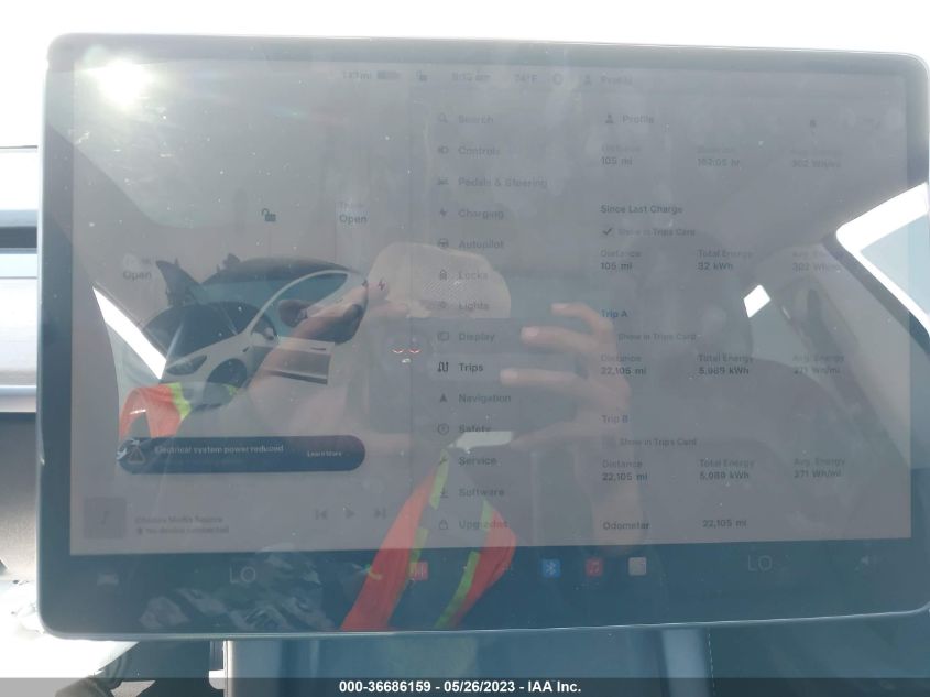 2022 TESLA MODEL 3 LONG RANGE - 5YJ3E1EB6NF335478