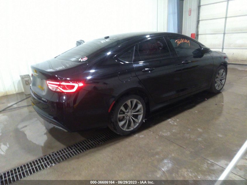 2015 CHRYSLER 200 S - 1C3CCCDG8FN644326