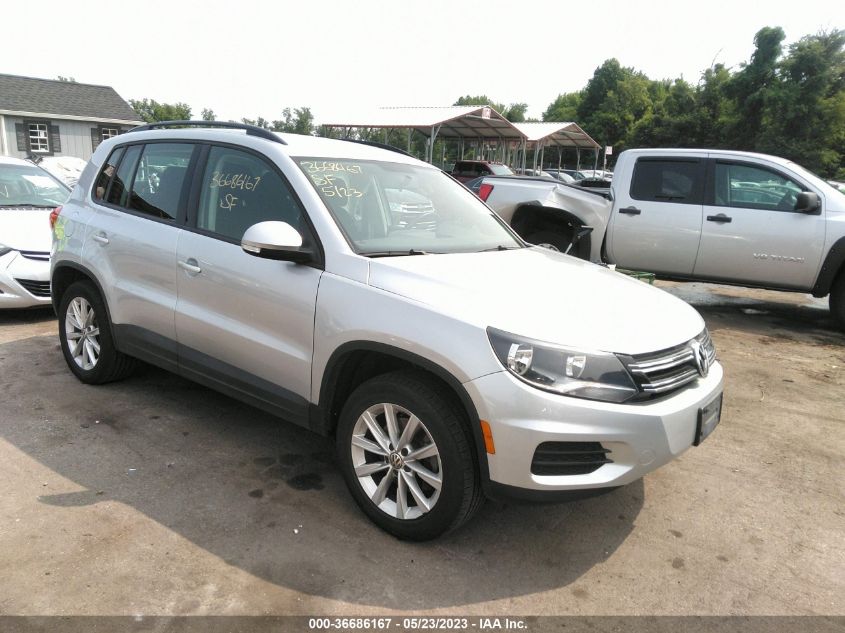 2017 VOLKSWAGEN TIGUAN - WVGBV7AX3HK052300