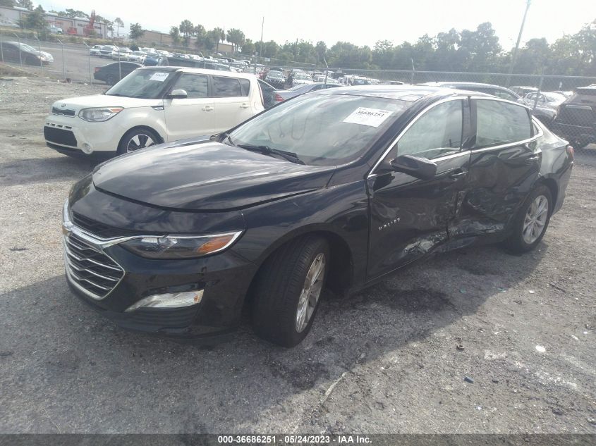 2019 CHEVROLET MALIBU LT - 1G1ZD5ST1KF166309