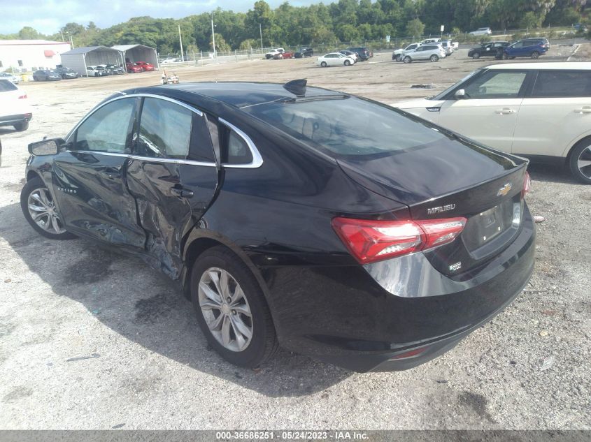 2019 CHEVROLET MALIBU LT - 1G1ZD5ST1KF166309