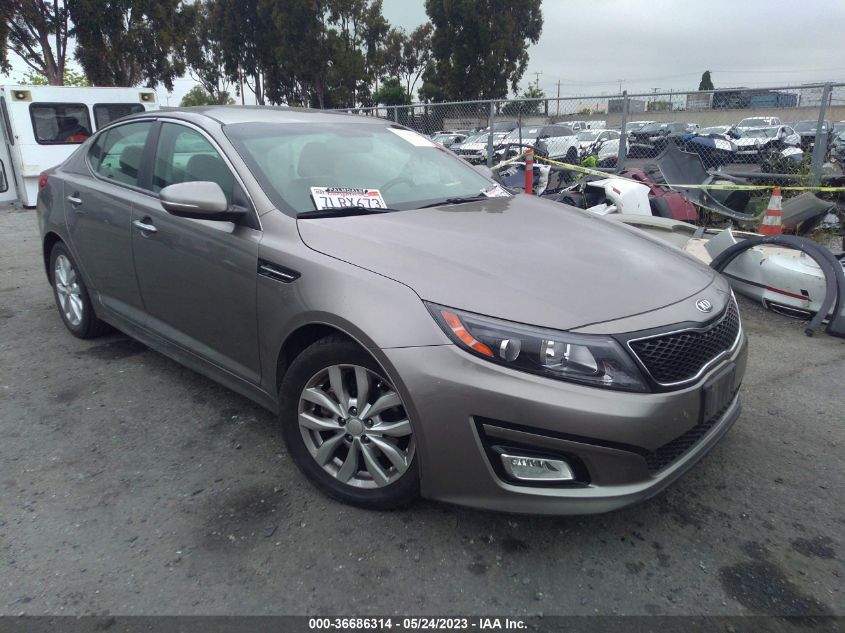 2015 KIA OPTIMA EX - 5XXGN4A78FG437285