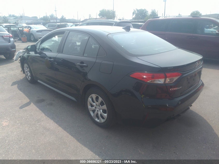 VIN 5YFEPMAE8MP250942 2021 TOYOTA COROLLA LE