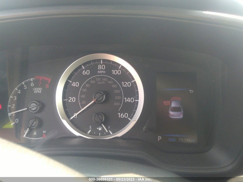 VIN 5YFEPMAE8MP250942 2021 TOYOTA COROLLA LE