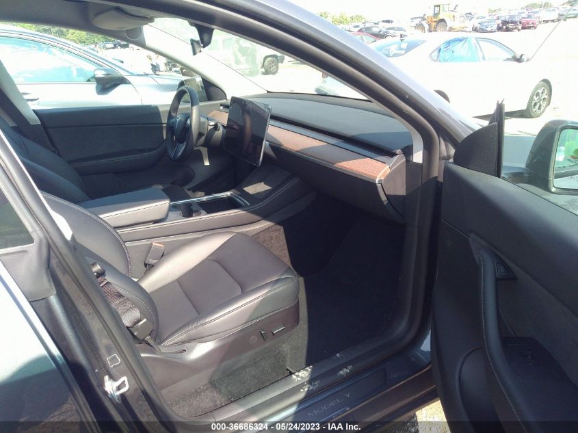 2022 TESLA MODEL Y PERFORMANCE - 7SAYGDEFXNF516848