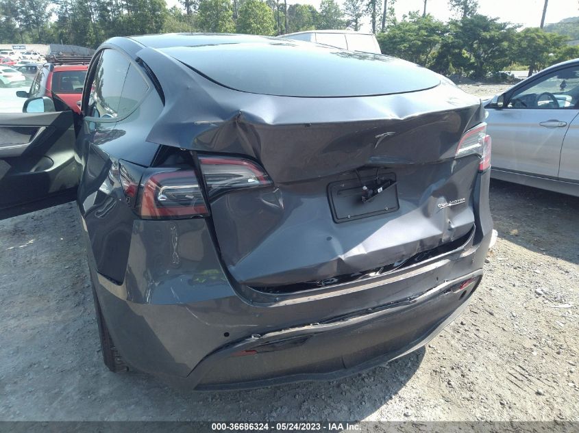 2022 TESLA MODEL Y PERFORMANCE - 7SAYGDEFXNF516848