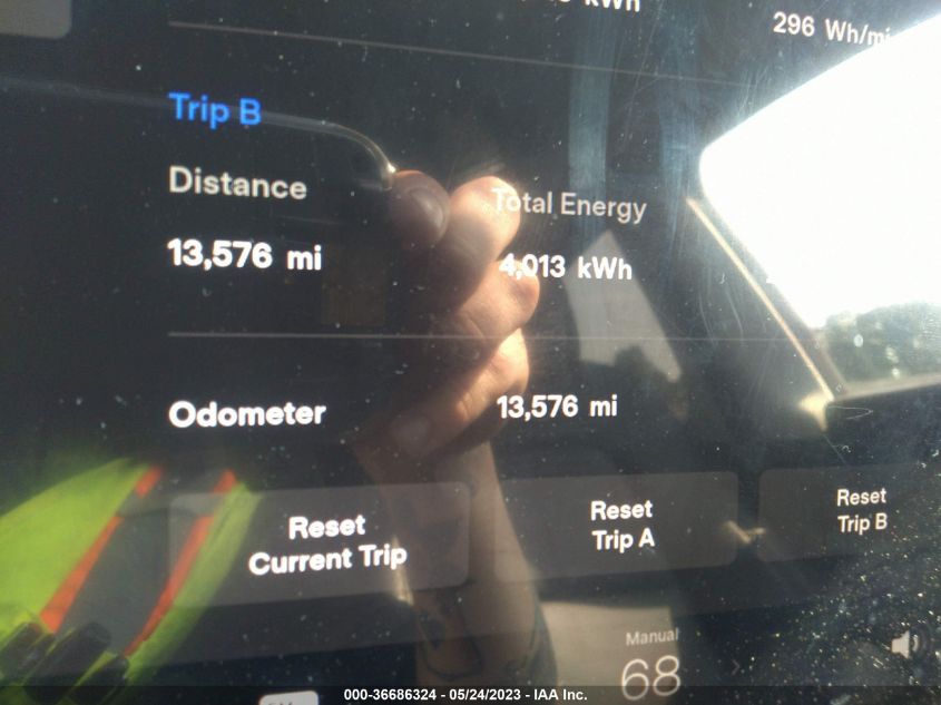 2022 TESLA MODEL Y PERFORMANCE - 7SAYGDEFXNF516848