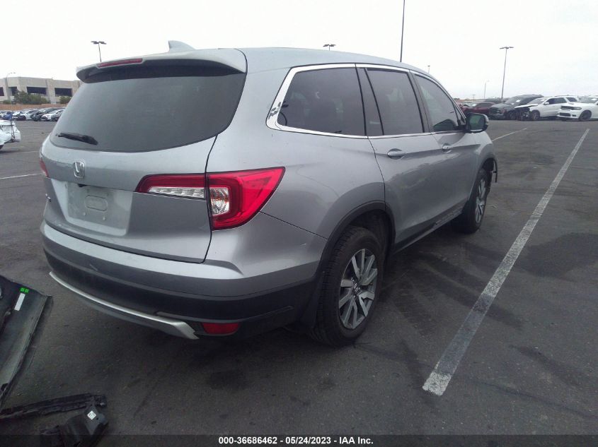 2019 HONDA PILOT EX-L - 5FNYF5H54KB033442