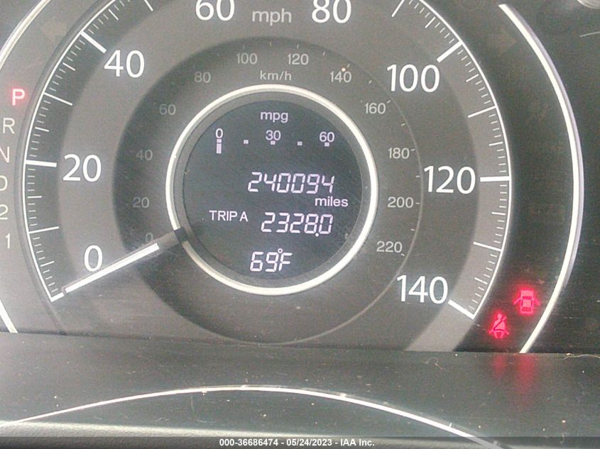 2014 HONDA CR-V EX-L - 5J6RM3H77EL016551