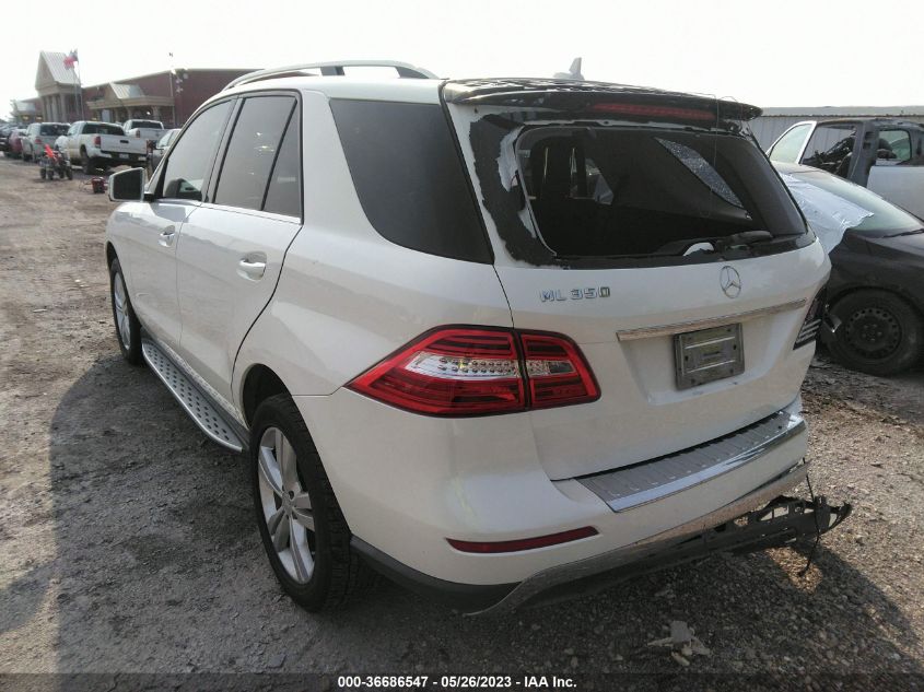 2014 MERCEDES-BENZ M-CLASS ML 350 - 4JGDA5JB5EA347588