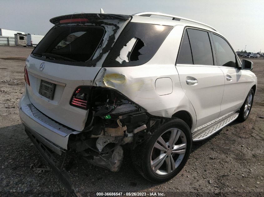 2014 MERCEDES-BENZ M-CLASS ML 350 - 4JGDA5JB5EA347588
