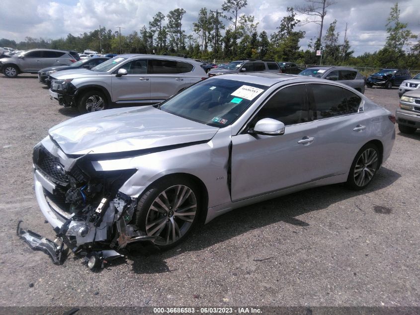 2018 INFINITI Q50 3.0T SPORT - JN1EV7ARXJM439846