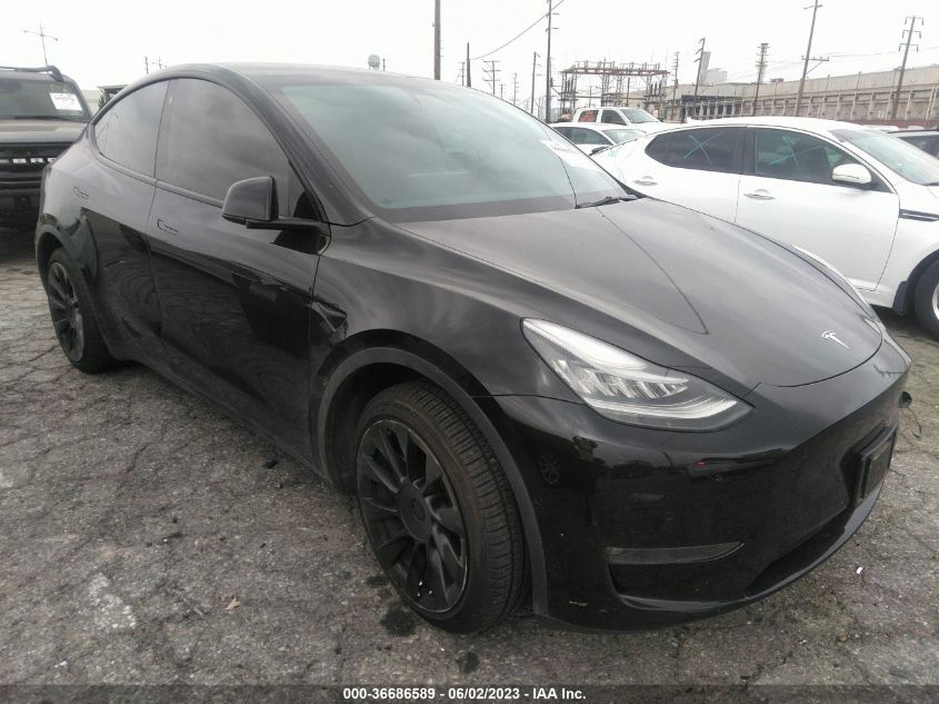 2021 TESLA MODEL Y LONG RANGE - 5YJYGDEE7MF159194