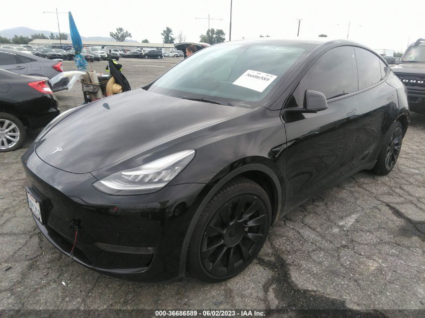 2021 TESLA MODEL Y LONG RANGE - 5YJYGDEE7MF159194