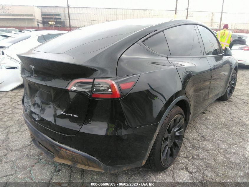 2021 TESLA MODEL Y LONG RANGE - 5YJYGDEE7MF159194